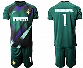 2020-21 Inter Milan 1 HANDANOVIC Dark Green Goalkeeper Soccer Jersey,baseball caps,new era cap wholesale,wholesale hats